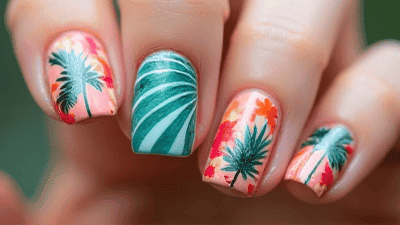 Tropical Paradise: Exotic Nail Art Inspiration for Vacation Vibes